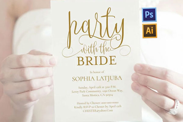 27+ Bachelorette Party Invitation Templates | Free & Premium PSD, Ai, Word ( Doc ), InDesign, Vector, PNG, EPS Formats